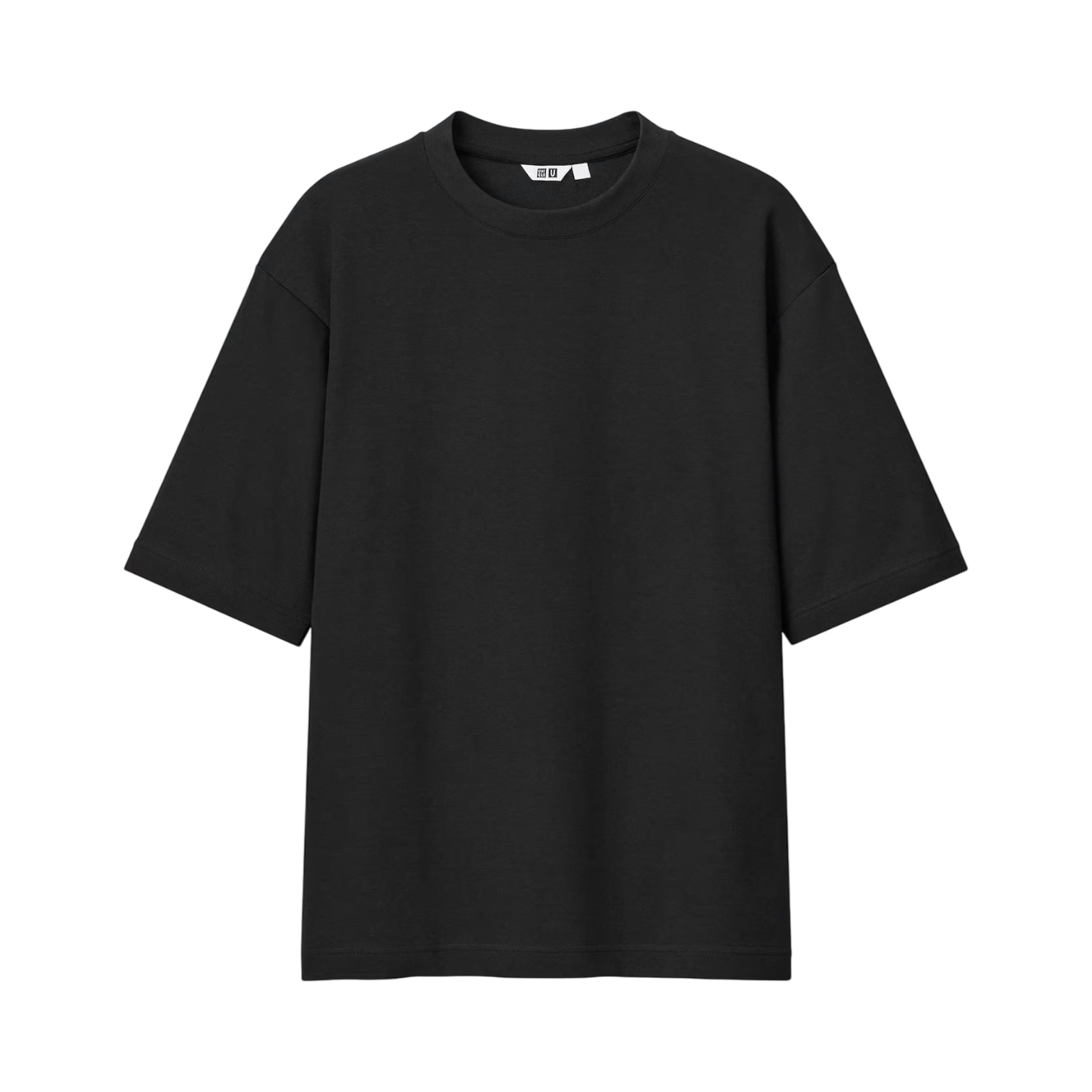 Uniqlo AIRism Oversized T-Shirt Black